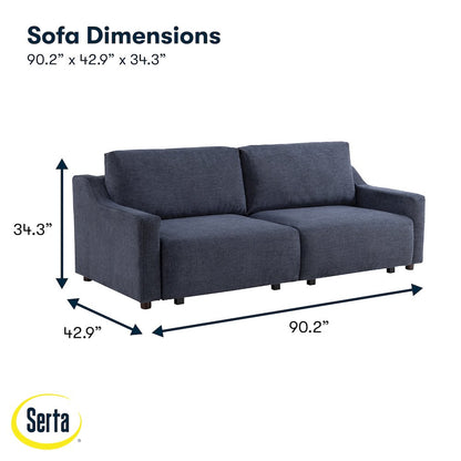 Glenmont Convertible Sofa Navy