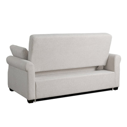 Hampton Queen Convertible Sofa Oatmeal