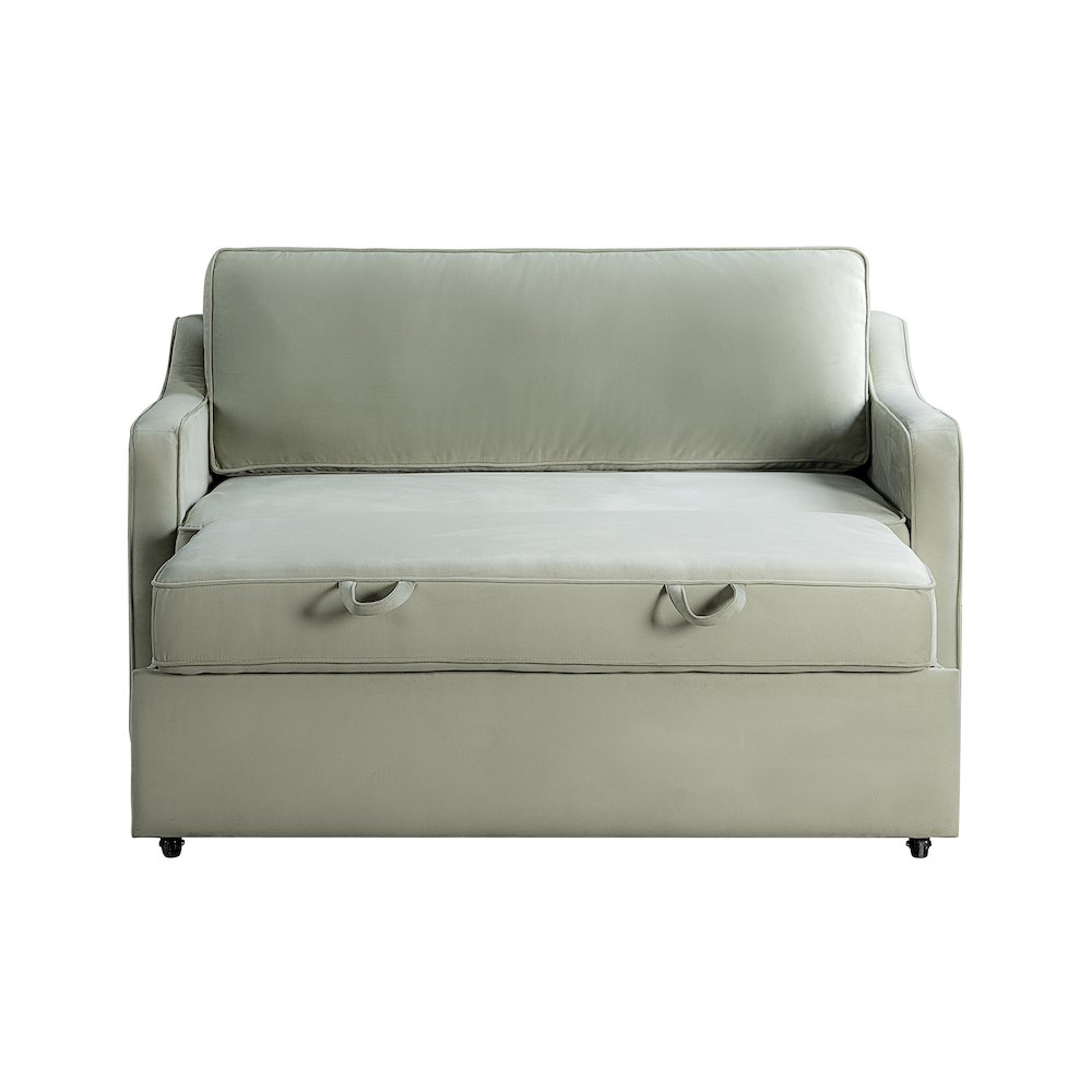 Delmar Convertible Loveseat Sage