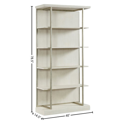 Light Brown Bookcase Wood Bookshelf 4 Tier Bookshelf Tall Bookcase