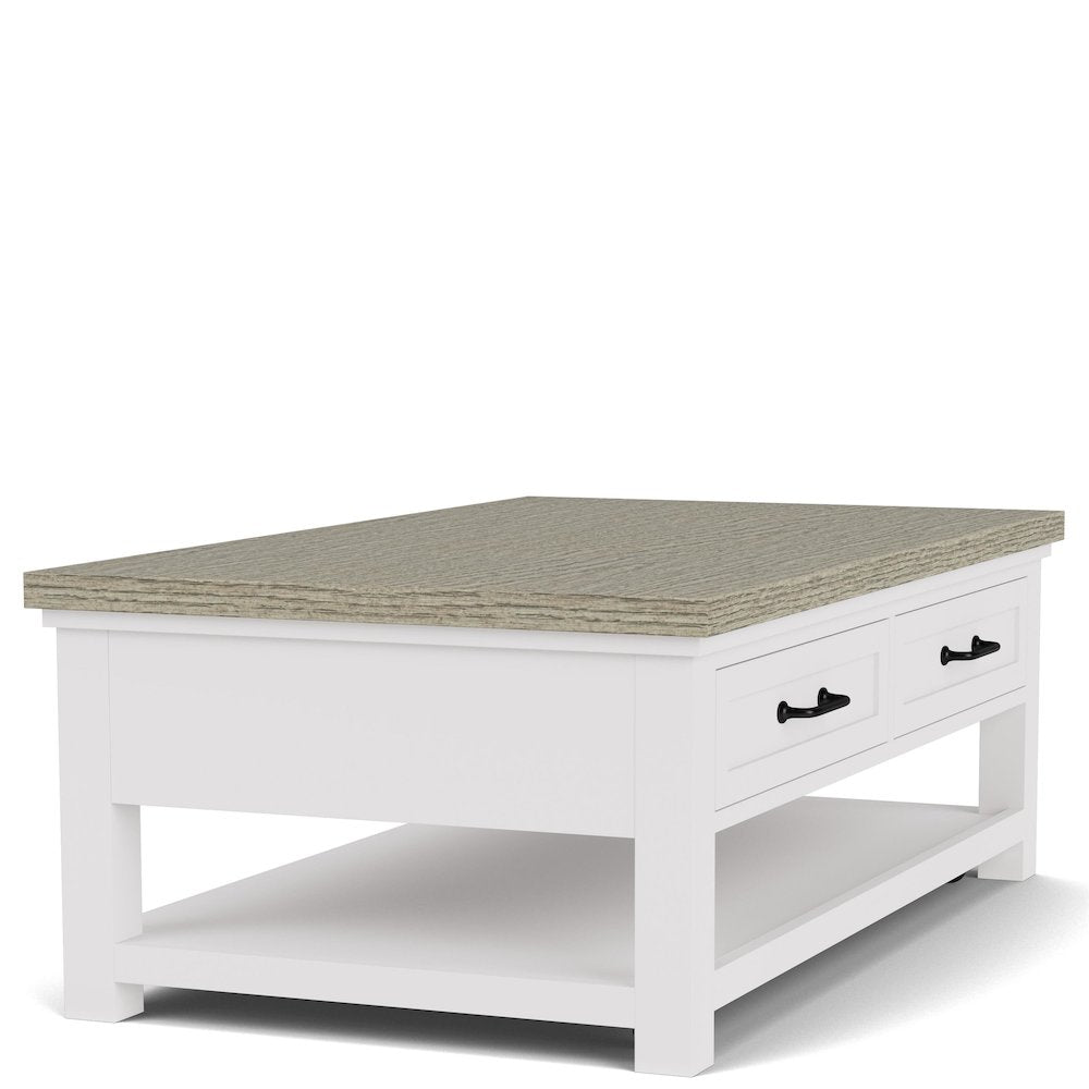 Cora Two Drawer Coffee Table Large