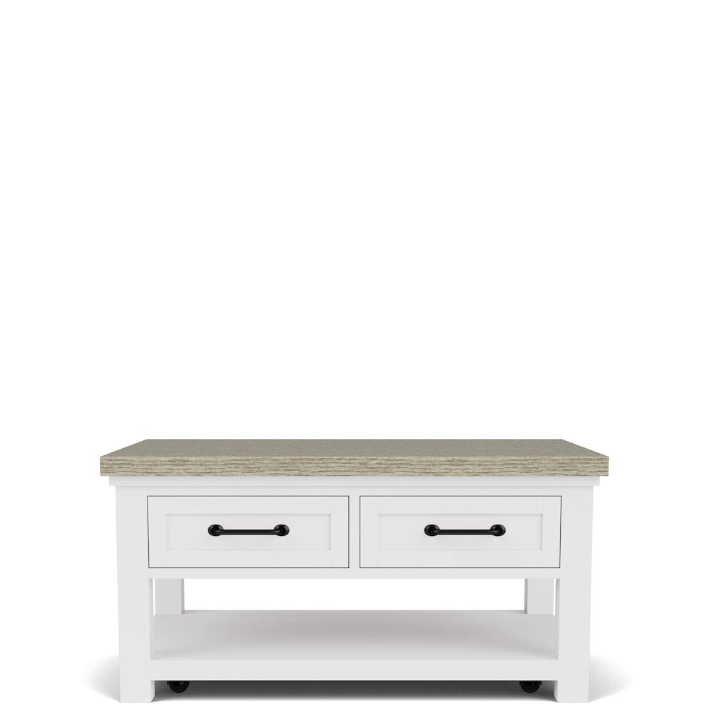 Cora Two Drawer Coffee Table Small