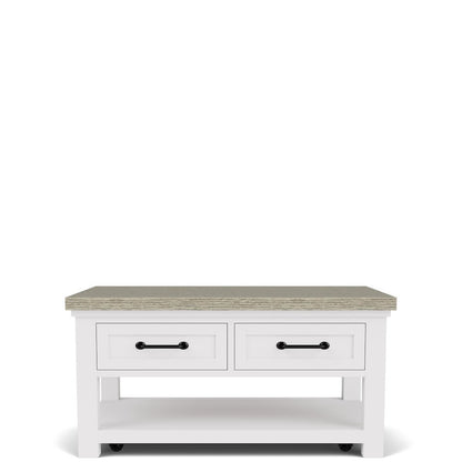 Cora Two Drawer Coffee Table Small