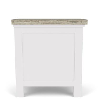 Cora Three Drawer End Table