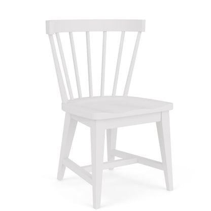 Cora White Windor Side Chair (Set of 2)