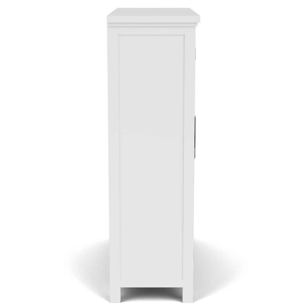 Cora White Storage Armoire