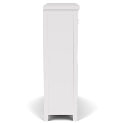 Cora White Storage Armoire