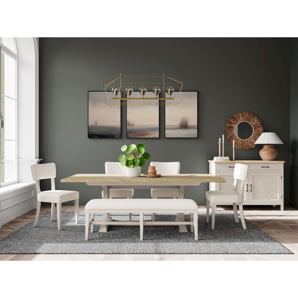 Glenndale Upholstered Dining Bench