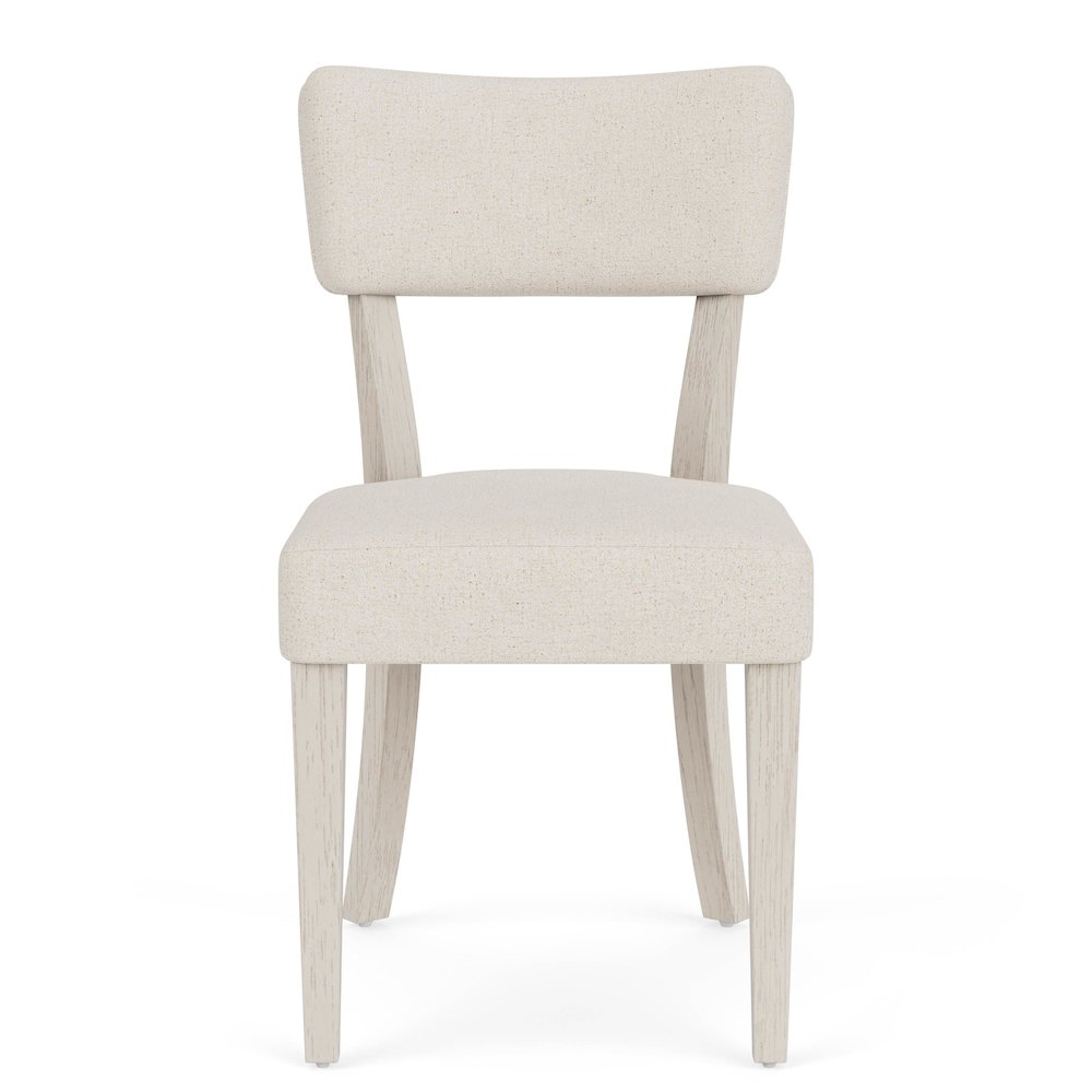 Glenndale Upholstered Cream Dining Chair (Set of 2)
