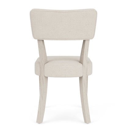Glenndale Upholstered Cream Dining Chair (Set of 2)