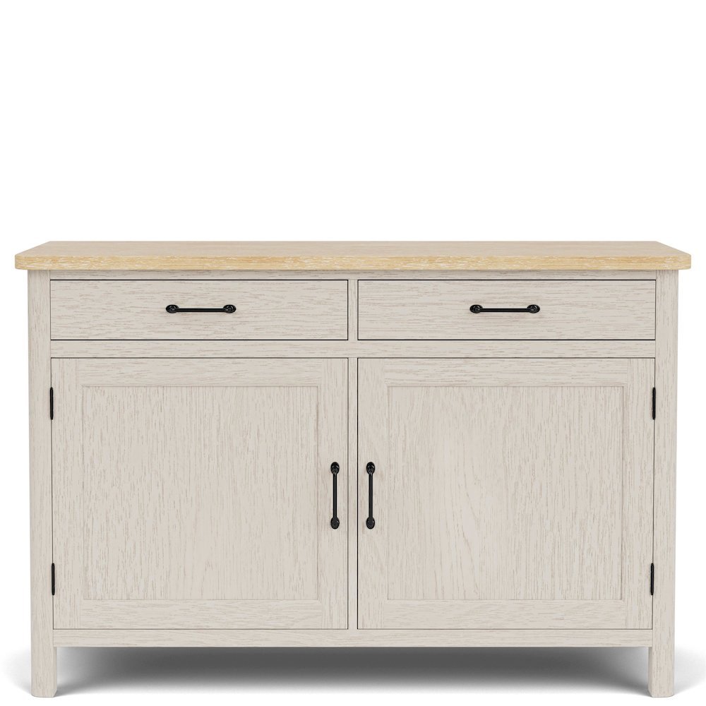 Buffet Cabinet with Storage – Beige Sideboard and Coffee Bar Cabinet