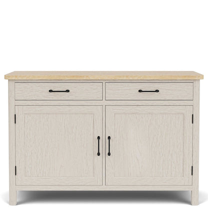 Buffet Cabinet with Storage – Beige Sideboard and Coffee Bar Cabinet
