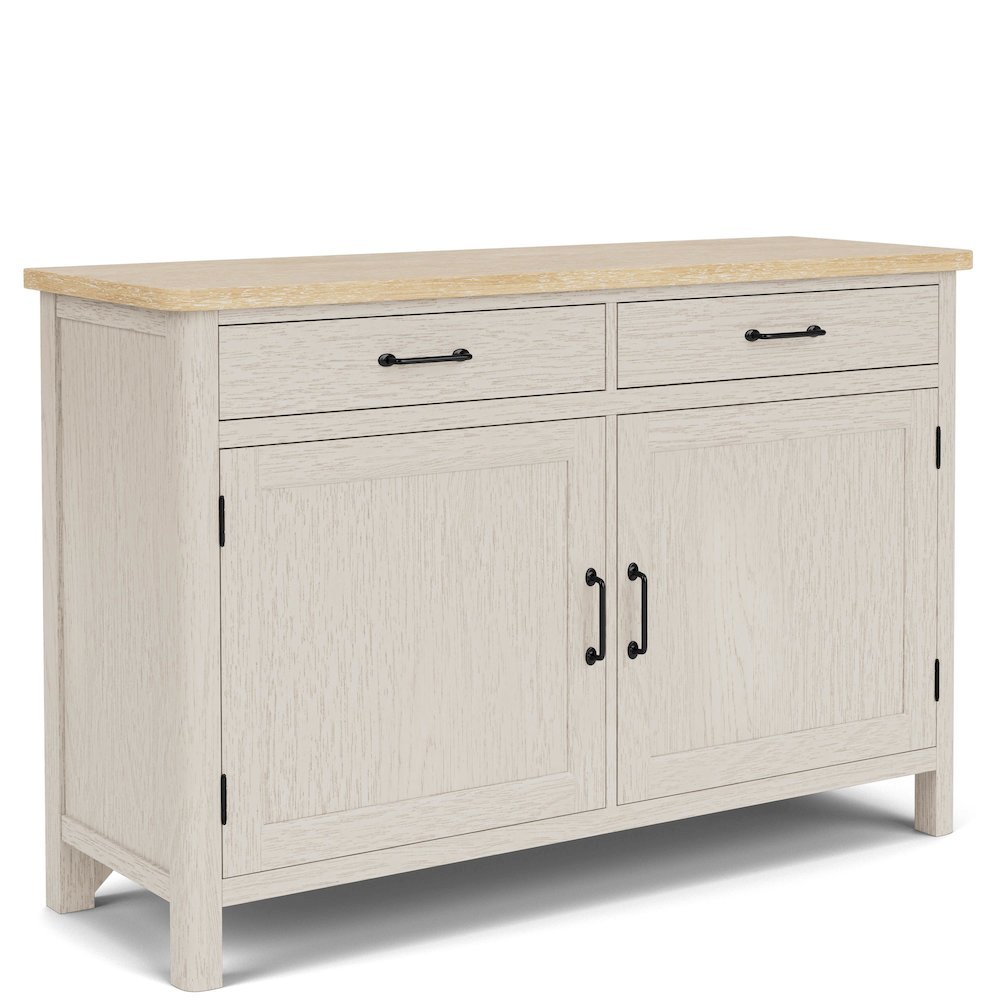 Buffet Cabinet with Storage – Beige Sideboard and Coffee Bar Cabinet