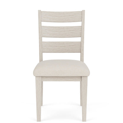 Beige Upholstered Dining Chair for Kitchen or Elegant Dining Room Use, Set of 2