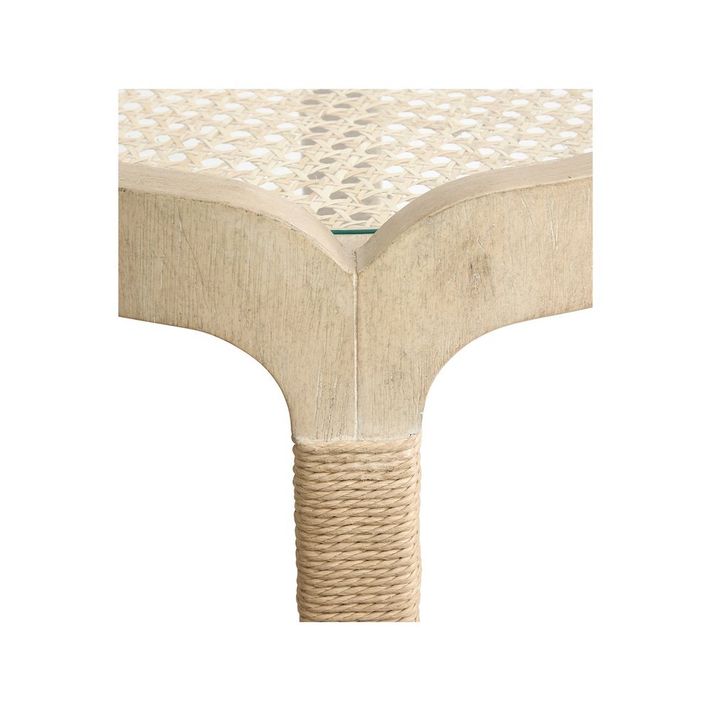 Sunset Cove Sanibel Brown Drum Table