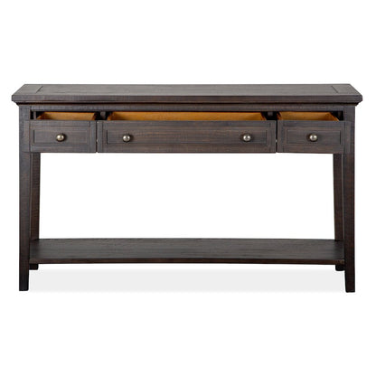 Westley Falls Graphite Rectangular Sofa Table