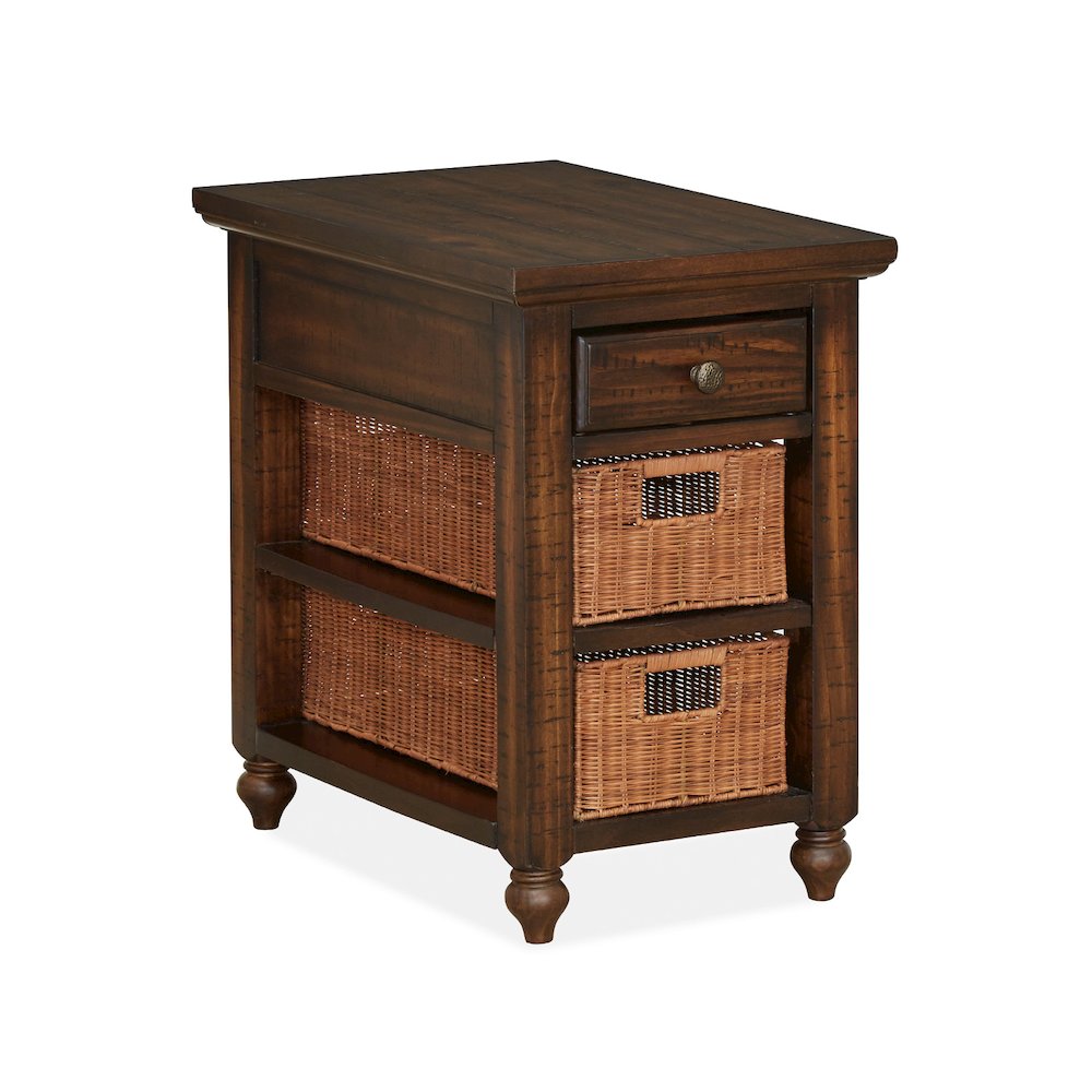 Cottage Lane Coffee Rectangular Chairside End Table
