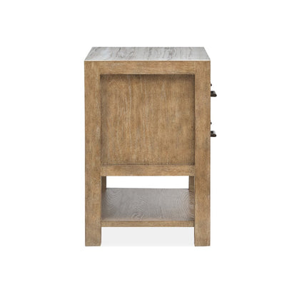 Plum Creek Sierra Brown Open Nightstand