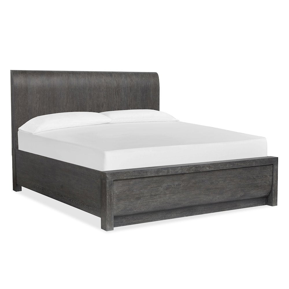 Kinsley Black Heron Queen Panel Bed