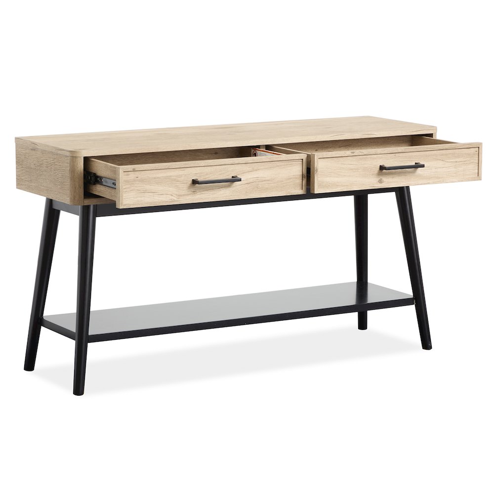 Fletcher Driftwood Rectangular Sofa Table