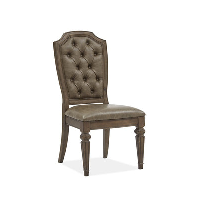 Durango Willadeene Brown Upholstered Side Chair Set of 2