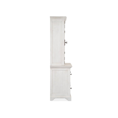 Bronwyn Alabaster Lateral File With Hutch