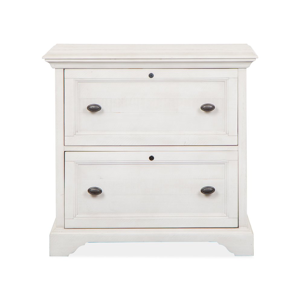 Bronwyn Alabaster Lateral File With Hutch