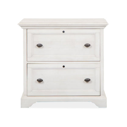 Bronwyn Alabaster Lateral File With Hutch