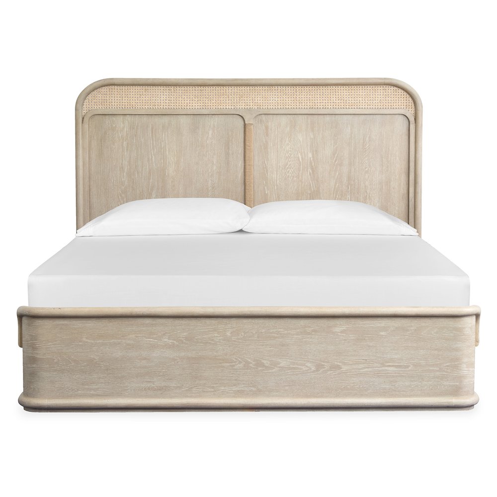 Sunset Cove Sanibel Brown King Panel Bed
