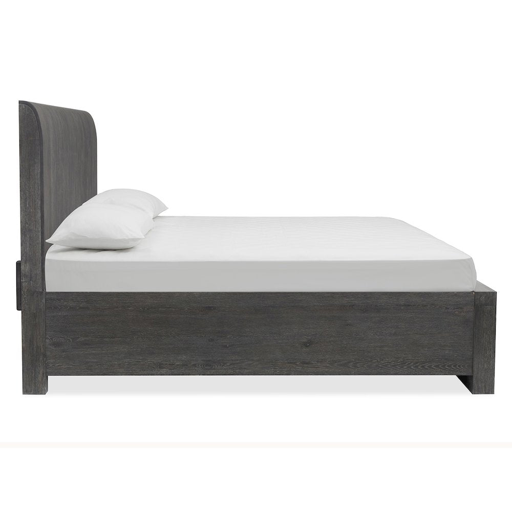 Kinsley Black Heron California King Panel Bed
