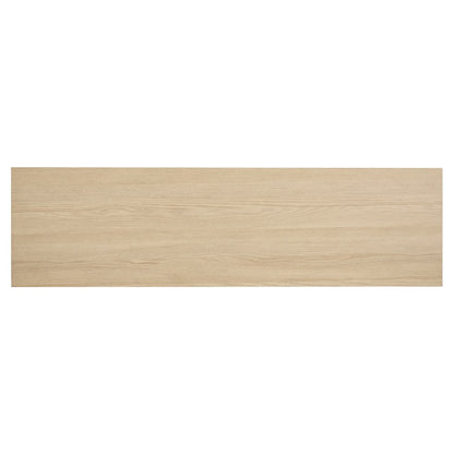 Merrifield Sandstone Beige Dresser With Portrait Mirror