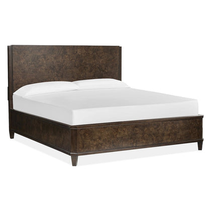 Rowan Espresso King Panel Bed