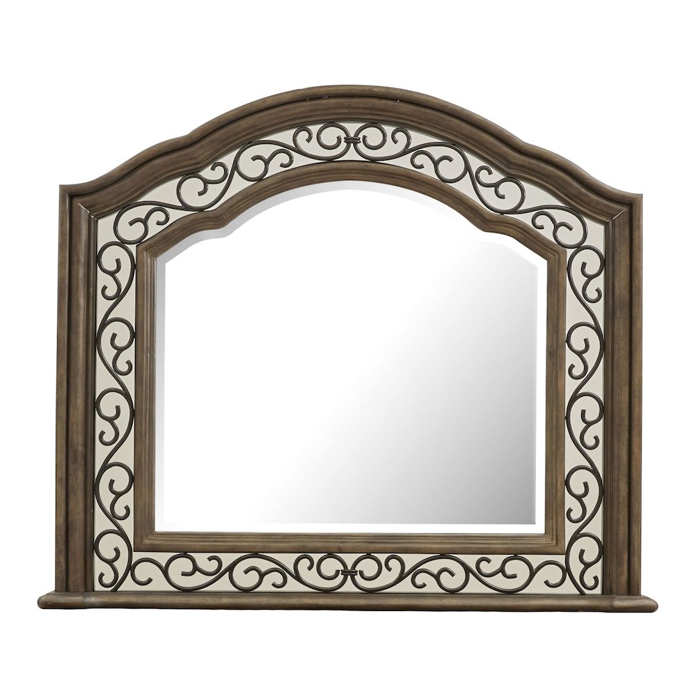 Durango Willadeene Brown Shaped Mirror
