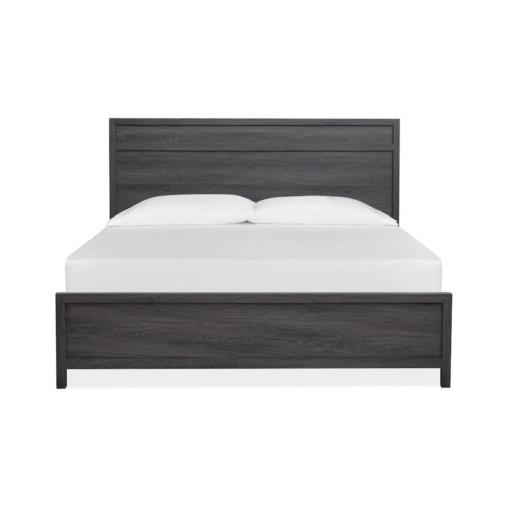 Merrifield Raisin Black King Panel Bed