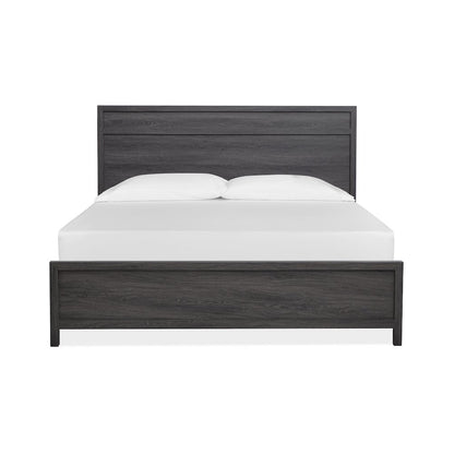 Merrifield Raisin Black King Panel Bed