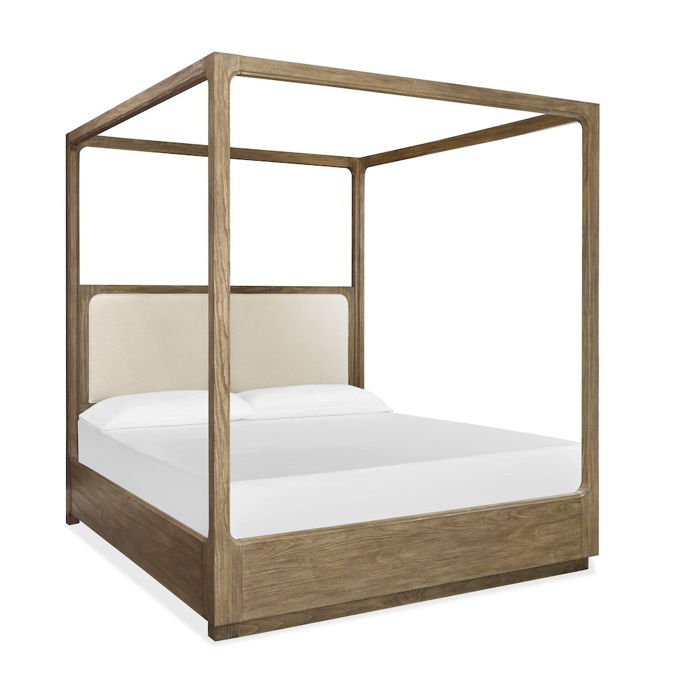 Westbourne Dark Umber Queen Poster Uph.Headboard/Footboard/Short Canopies/Slats