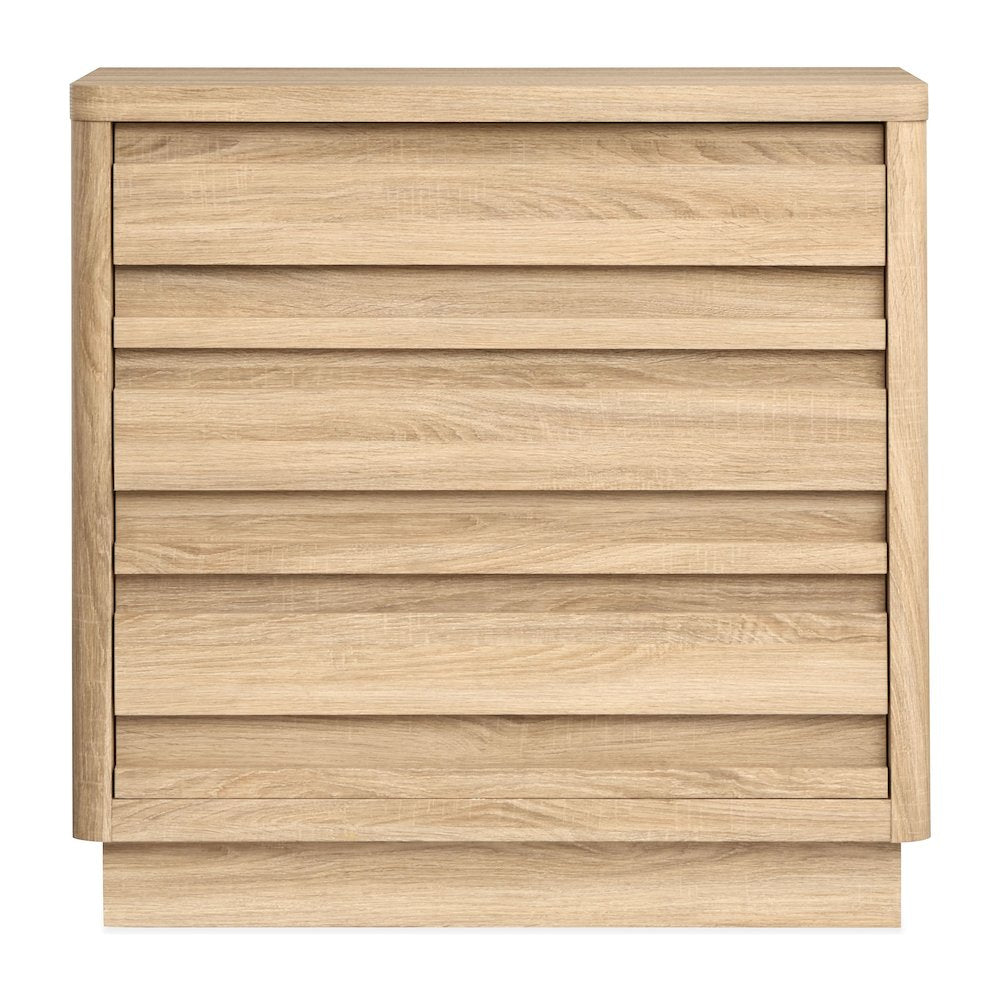 Brentwood Heights Provincial Brown Single Drawer Dresser With Portrait Mirror