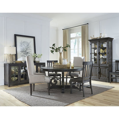 Bellamy Peppercorn 48" Round Dining Table