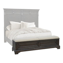 Pulaski Hickory Creek Brown Velvet King/California King Storage Footboard