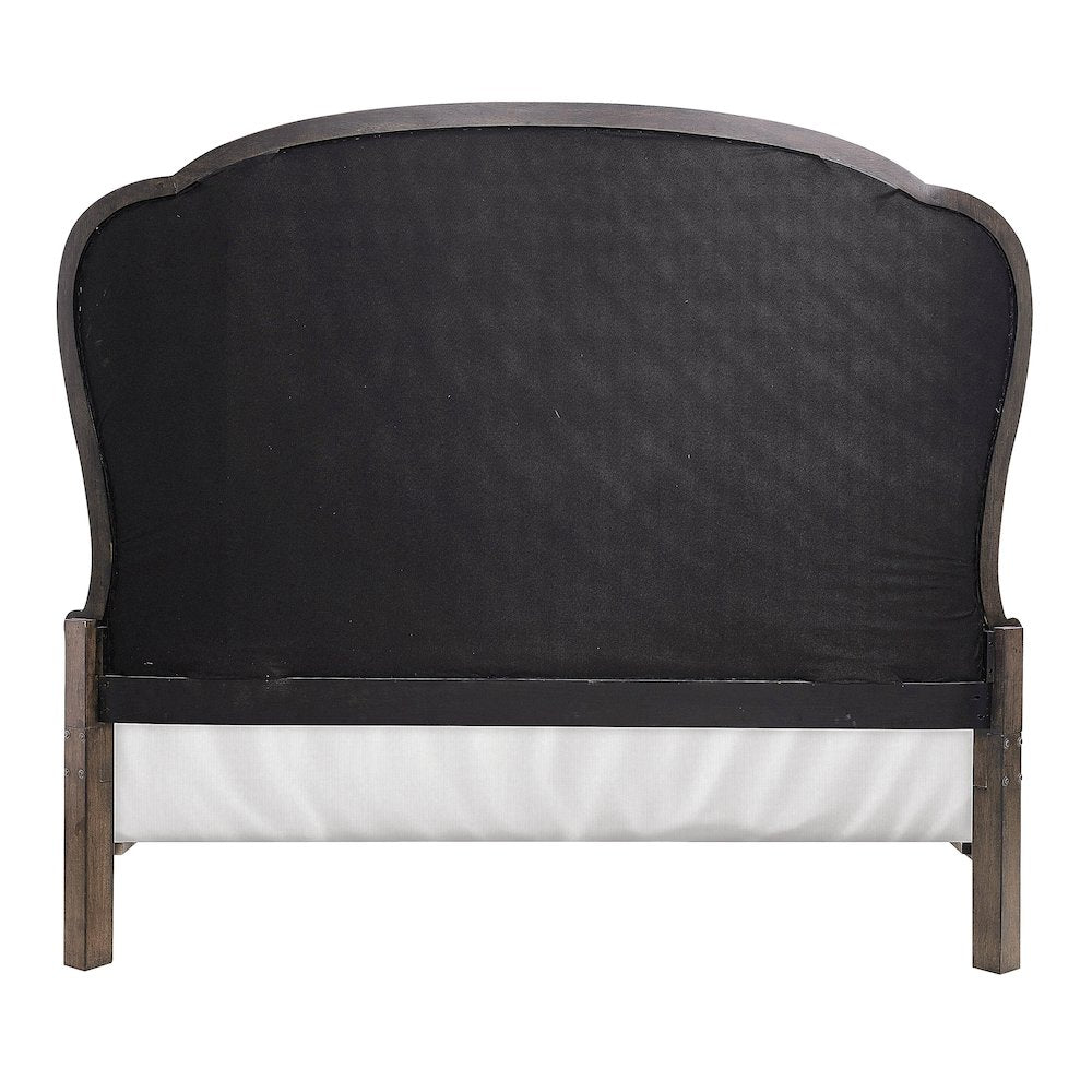 Pulaski Saddle Creek Timber Brown King Upholstered Bed