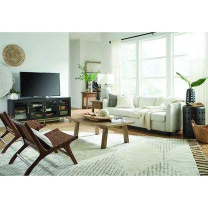 Lindon Coffee Bean Dark Large Console