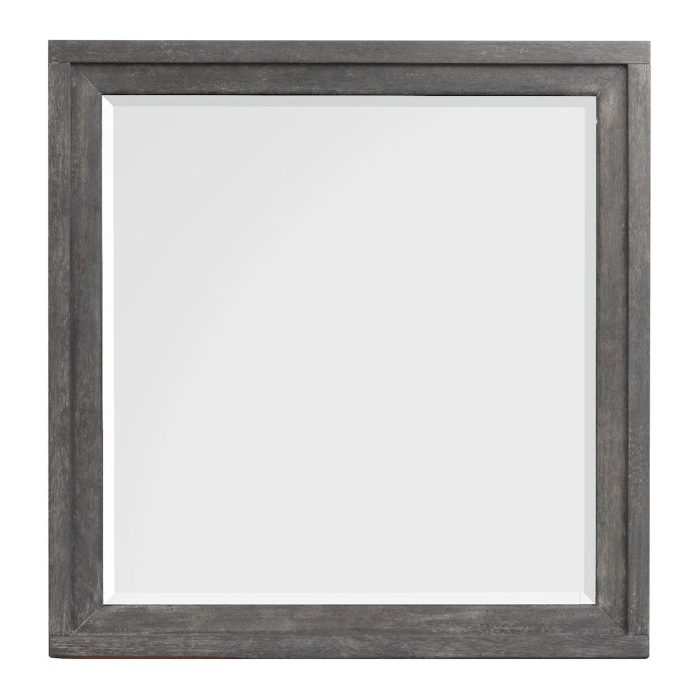 Kinsley Black Heron Portrait Mirror