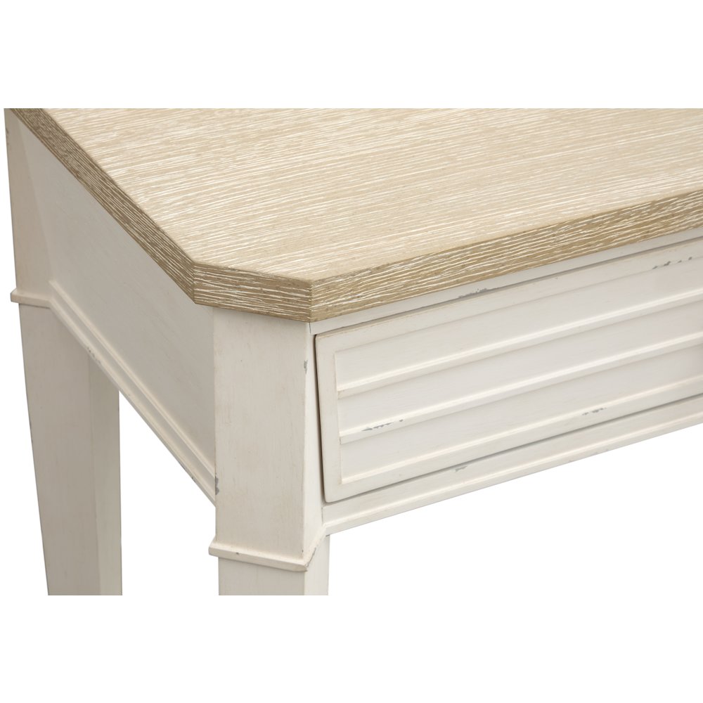 Echo Isles Sea Pearl And Driftwood Rectangular Sofa Table