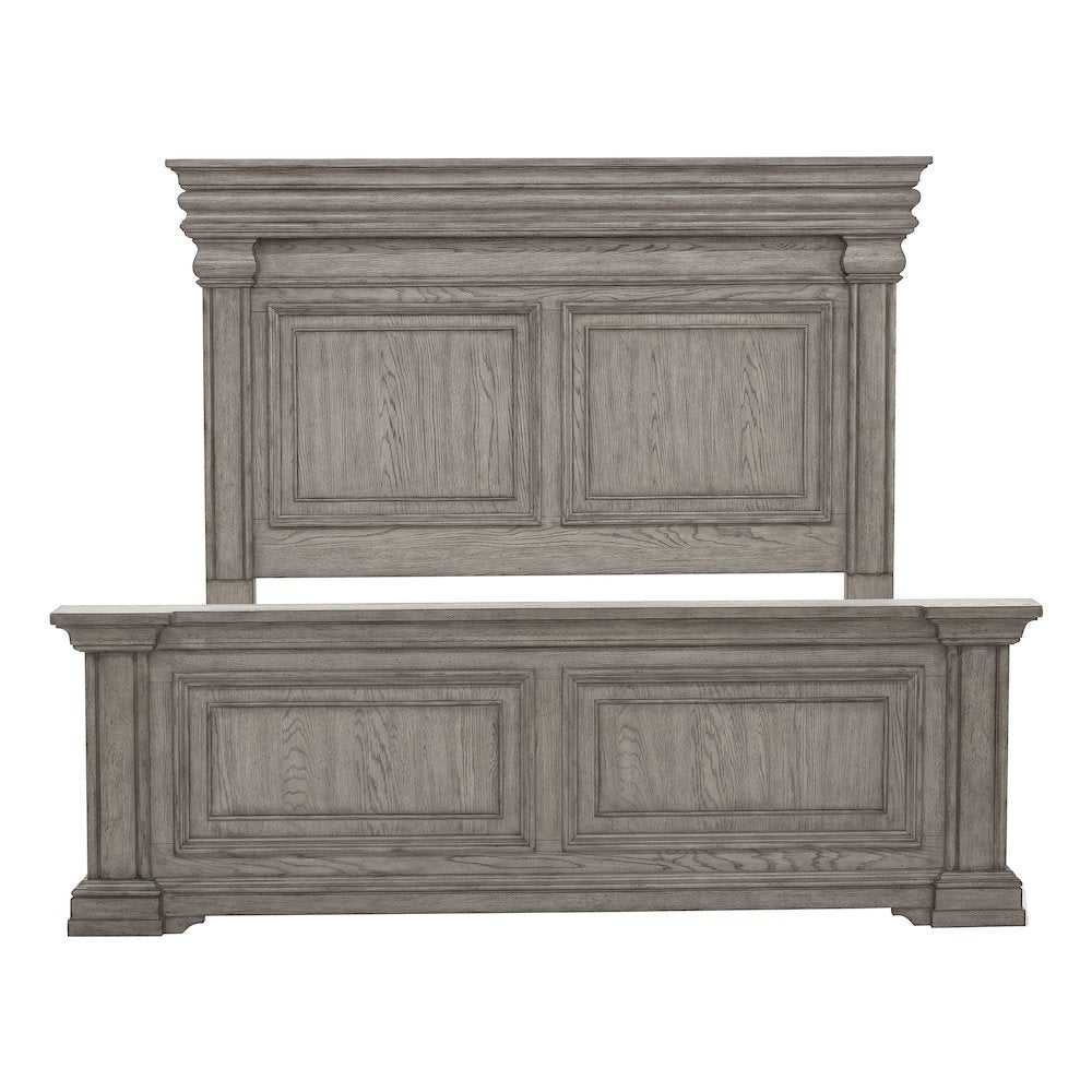 Pulaski Madison Ridge Heritage Taupe King Panel Bed