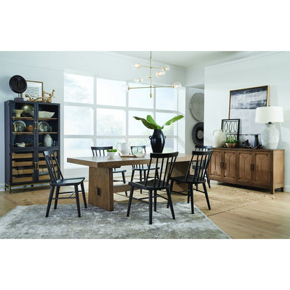 Lindon Coffee Bean Side Chair Two Pack
