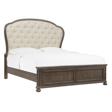 Pulaski Saddle Creek Timber Brown King Upholstered Bed