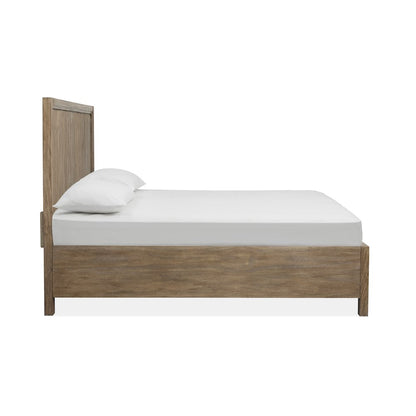 Westbourne Dark Umber Queen Panel Storage Bed