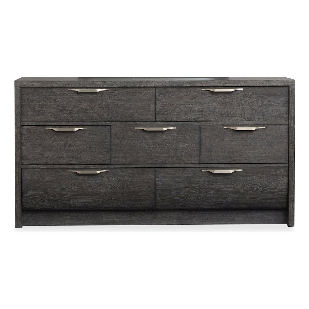 Kinsley Black Heron Dresser With Portrait Mirror