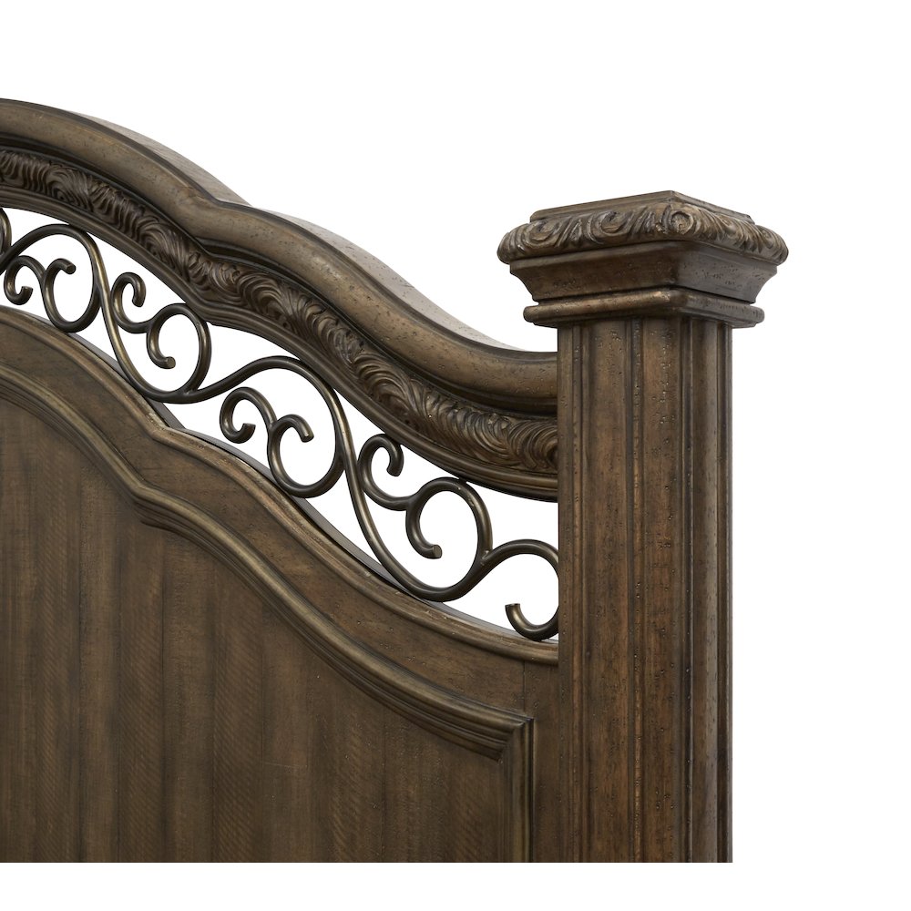 Durango Willadeene Brown King Panel Bed