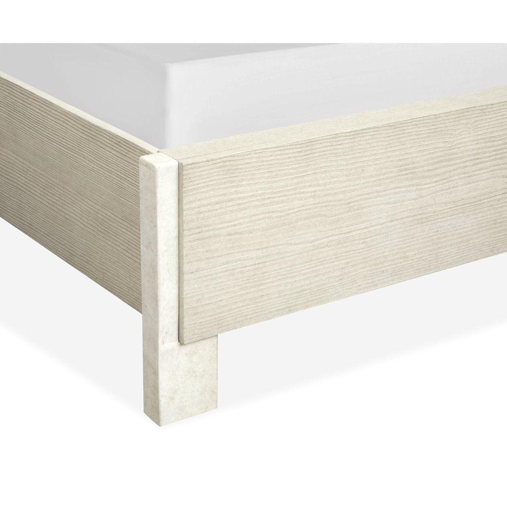Lorelei Misty Cloud King Panel Bed